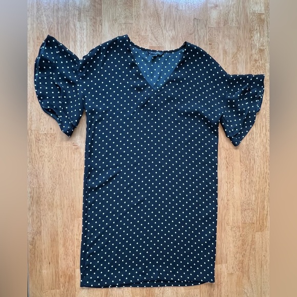 Banana Republic Dresses & Skirts - Black and white polka dot dress